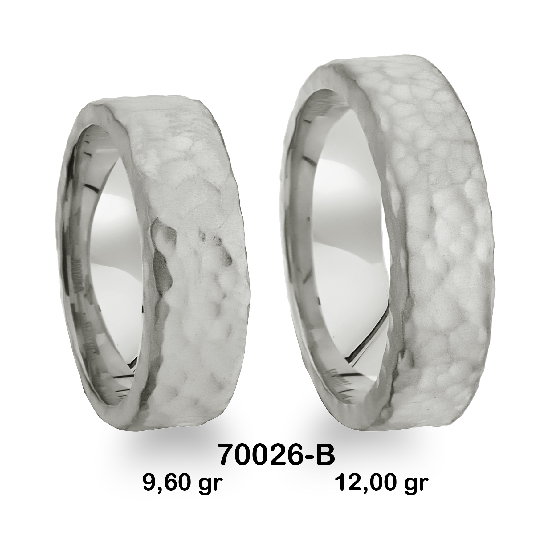Beyaz Alyans Modeli-70026-B